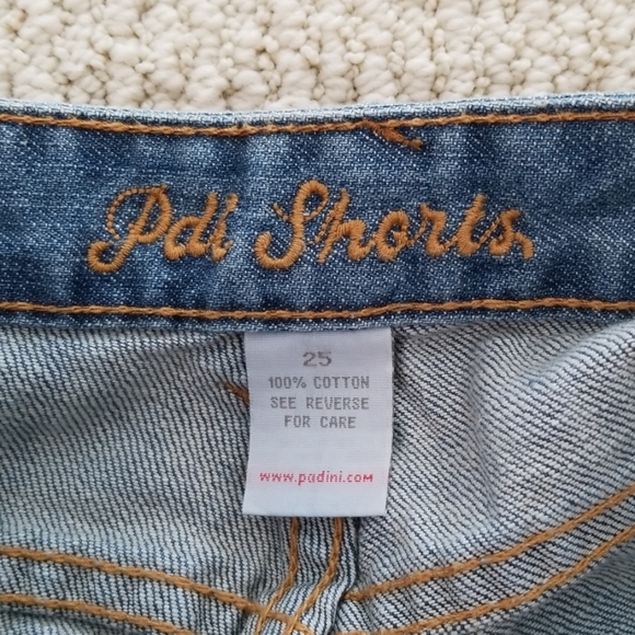 NWOT Denim Lace Shorts - Picture 3 of 3